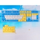 104+24 XDA Keycaps Set PBT Dye Sublimation ANSI ISO Layout for GK61 64 68 84 87 104 108 Mechanical Keyboards (Summer Holiday)